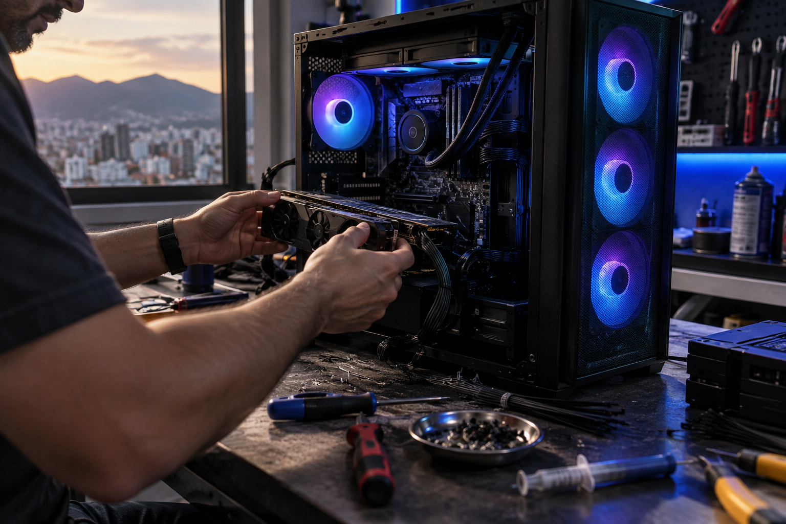 Montagem de PC Gamer em BH: Preço Real e Prazo 2026